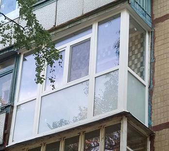 алюминиевые и пластиковые балконные рамы пвх